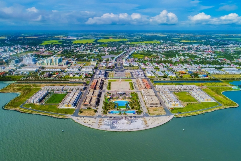 Toàn cảnh thành phố Rạch Giá với khu đô thị ven biển hiện đại