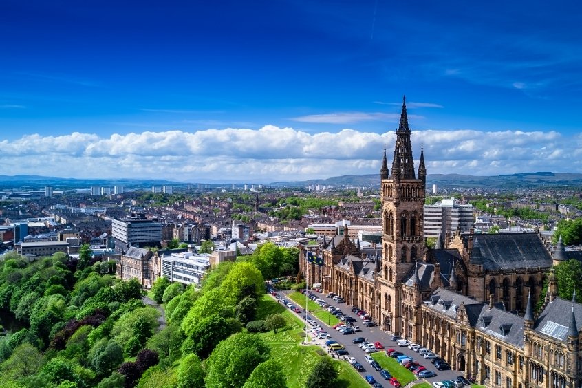 Glasgow với những công trình lịch sử nổi bật xen lẫn không gian hiện đại và nhịp sống trẻ trung