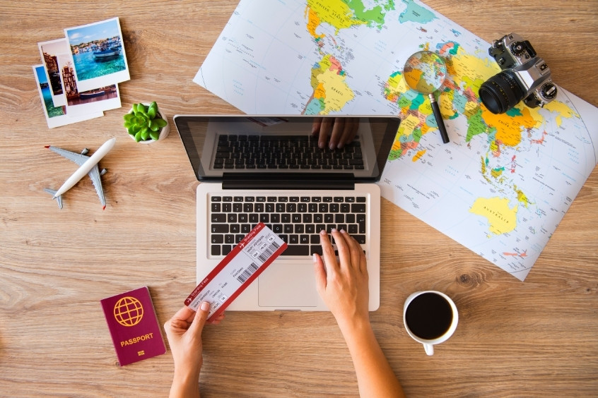 Đặt vé máy bay trực tuyến dễ dàng với 190 Booking cùng hành trình trong tầm tay (Nguồn: Internet)