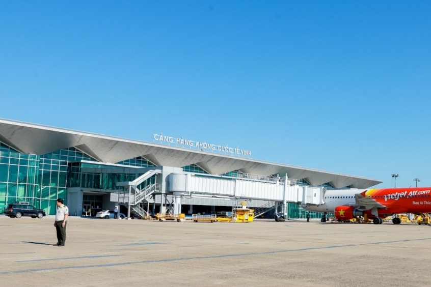 Sân bay Vinh không gian tiện nghi, mang đến hành trình trọn vẹn từ phút đầu tiên