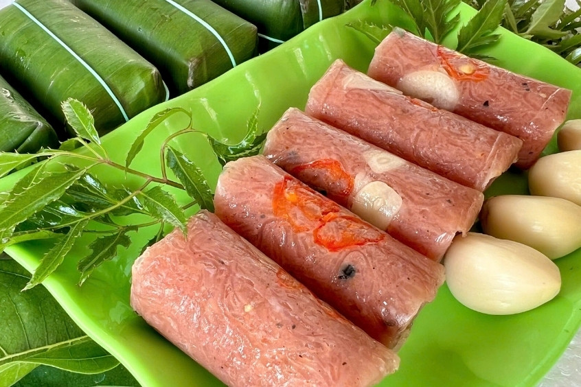 Nem chua Thanh Hóa hương vị đặc trưng níu chân mọi thực khách