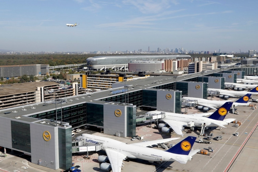 Sân bay Frankfurt là một trong những sân bay lớn nhất thế giới 