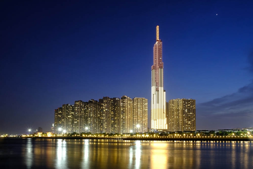Landmark 81 - Tòa nhà cao ốc hiện đại, là địa điểm thu hút nhiều du khách ghé thăm