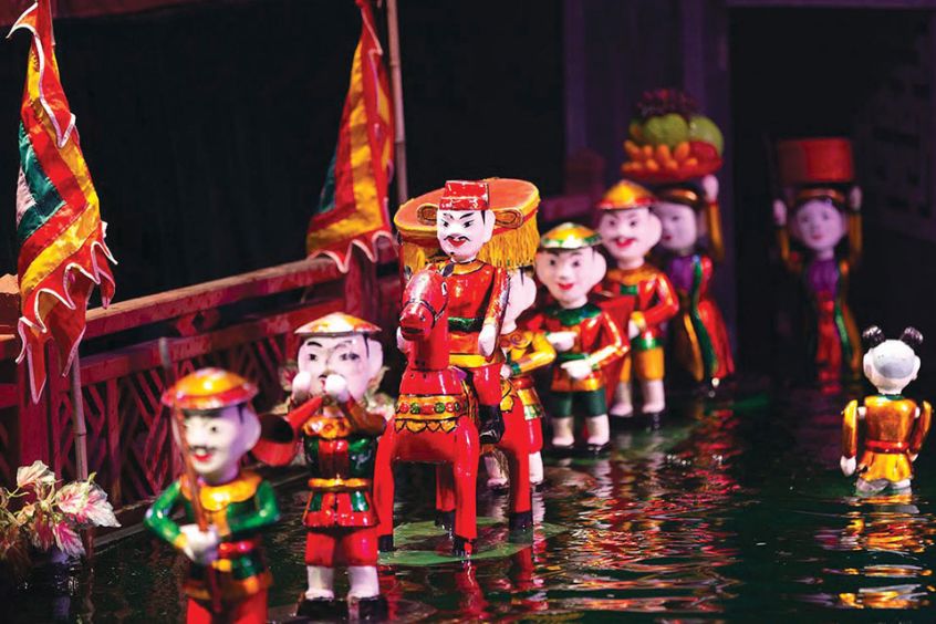 Múa rối nước - Nghệ thuật dân gian độc đáo của Hà Nội