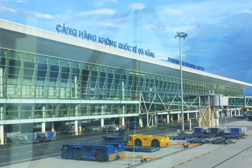 Sân bay quốc tế Đà Nẵng kết nối Đà Nẵng với nhiều thành phố, giúp du khách thuận tiện di chuyển 