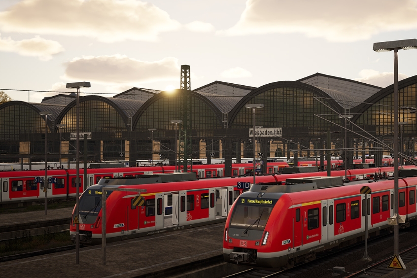 Tàu điện S-Bahn, phương tiện di chuyển phổ biến tại Frankfurt