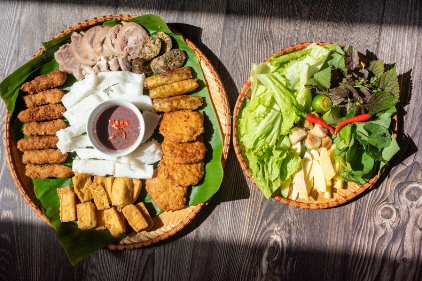 Bún đậu mắm tôm là hương vị bình dân mà đậm đà bản sắc Hà Nội