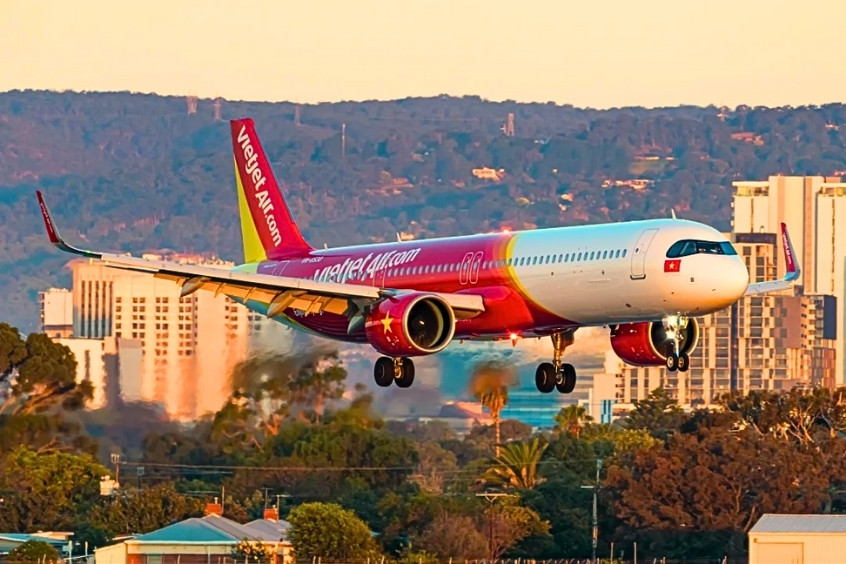 Hãng hàng không Vietjet Air khai thác chuyến bay từ Buôn Ma Thuột đi Phú Quốc