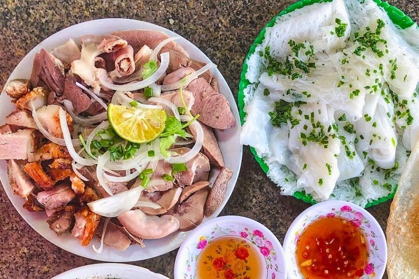 Bánh hỏi lòng heo – đặc sản dân dã Phú Yên