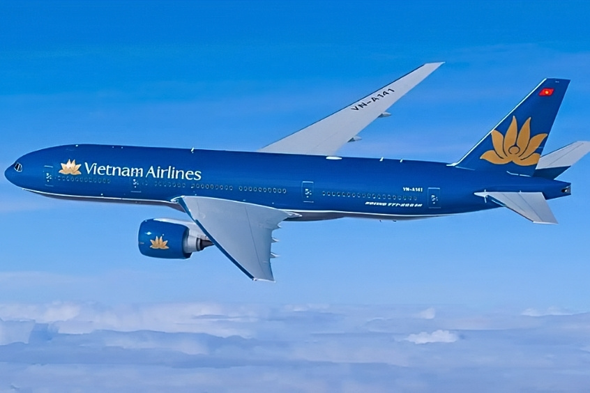 Vietnam Airlines là một trong những hãng bay khai thác chuyến bay từ Vinh đi Cần Thơ