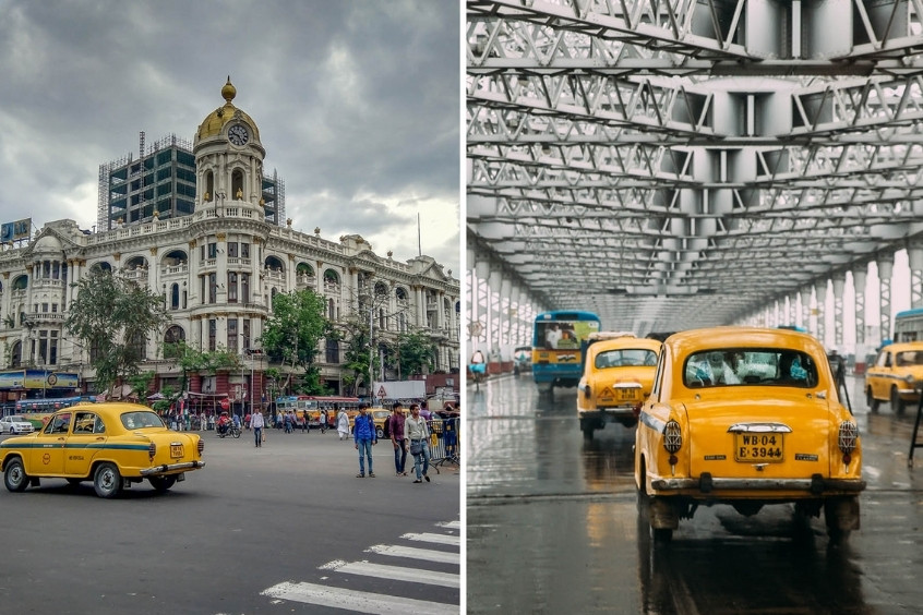 Taxi - phương tiện di chuyển từ sân bay Kolkata về trung tâm thành phố