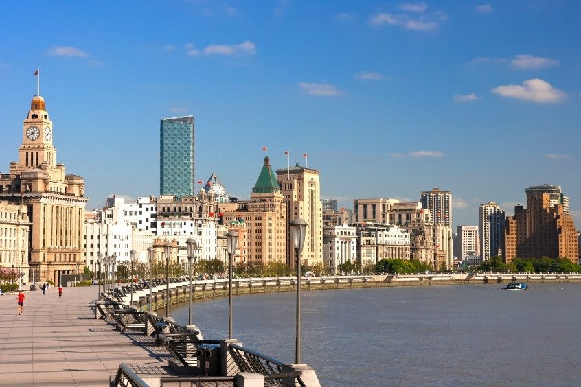 Hình ảnh Bến Thượng Hải với kiến trúc cổ điển