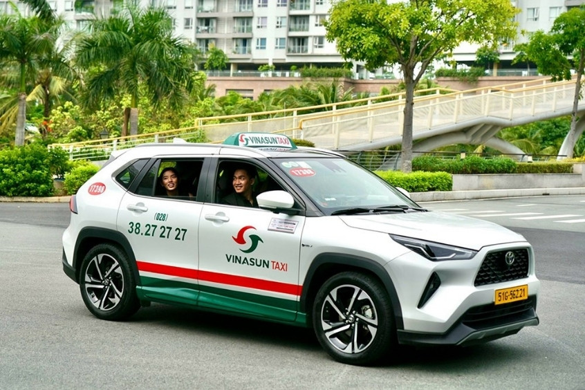 Taxi Vinasun phương tiện di chuyển phổ biến và thuận tiện tại thành phố Cà Mau