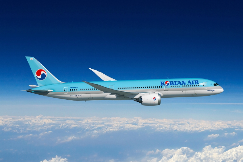 Korean Air là hãng hàng không khai thác các chuyến bay đi New Orleans