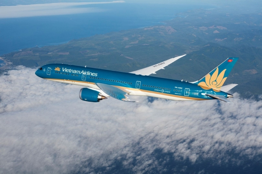 Vietnam Airlines là hãng hàng không khai thác các chuyến bay đi Hà Nội