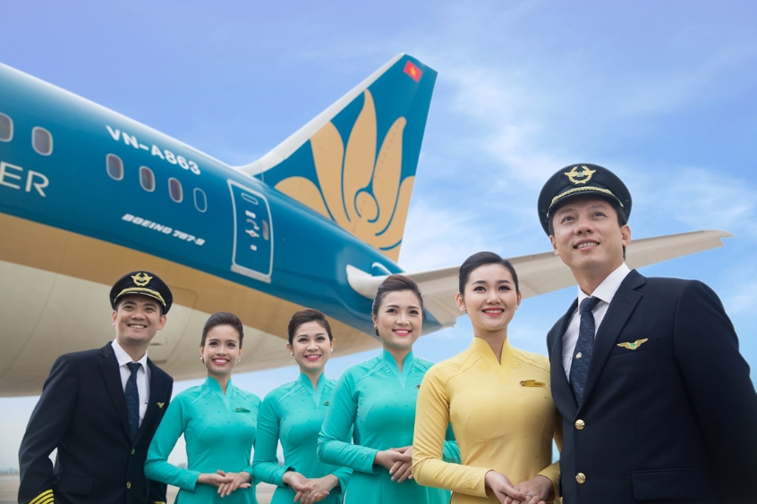 Vietnam Airlines là hãng hàng không đạt chuẩn 4 sao theo đánh giá của Skytrax