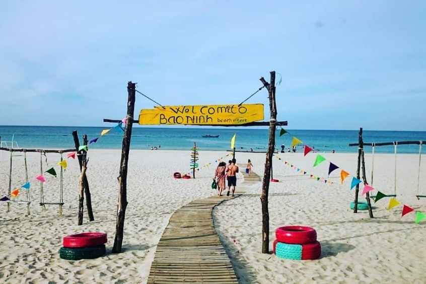 Biển Bảo Ninh buổi sớm – Một góc Đà Lạt sóng nước giữa lòng Quảng Bình