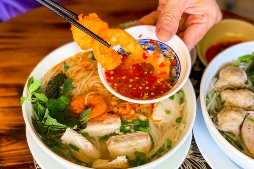 Bún cá Rạch Giá – Tinh hoa ẩm thực miền Tây sông nước (Nguồn: Internet)