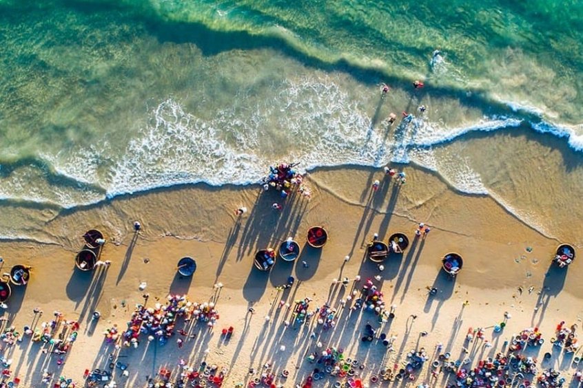 Bãi biển Tam Tiến - Vẻ đẹp hoang sơ giữa lòng Quảng Nam