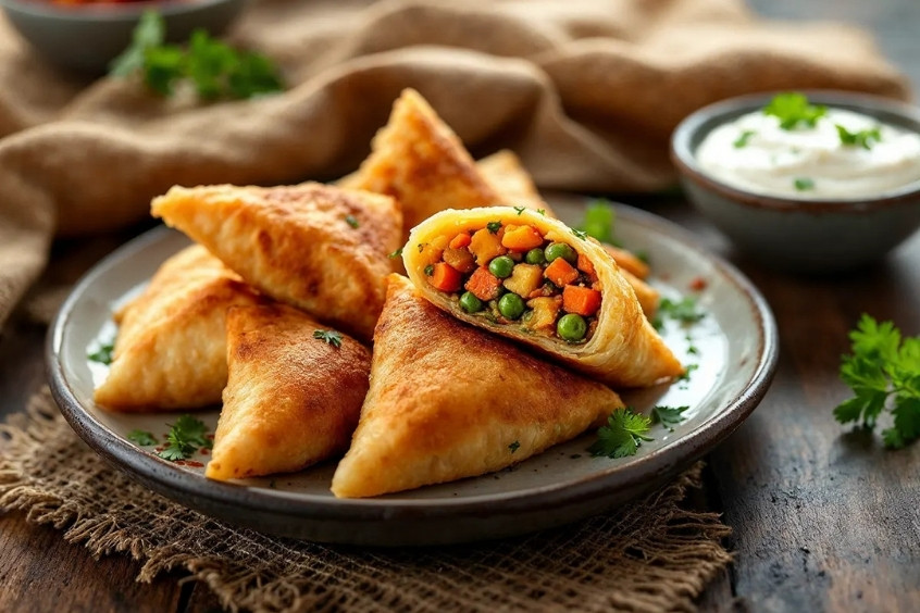 Sambusa là món bánh có nguồn gốc từ thời Trung Cổ ở Trung Á và phổ biến ở nhiều quốc gia