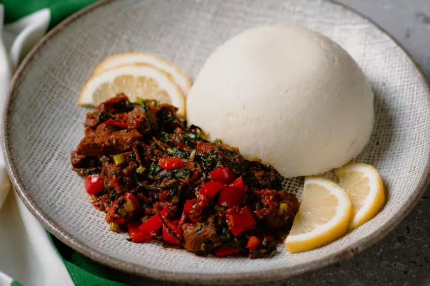  Asida là một món ăn truyền thống ở Nam Sudan