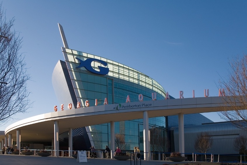 Thủy cung Georgia - Đây là một trong những thủy cung lớn nhất thế giới