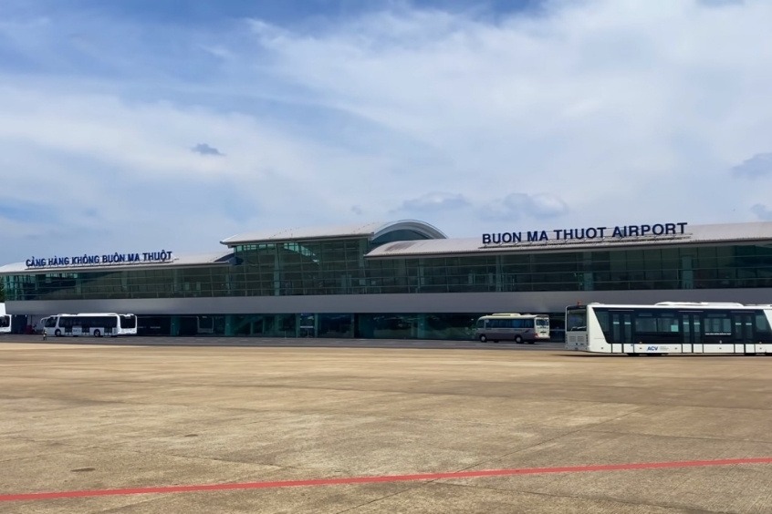 Sân bay Buôn Ma Thuột là một trong ba sân bay lớn của khu vực Tây Nguyên
