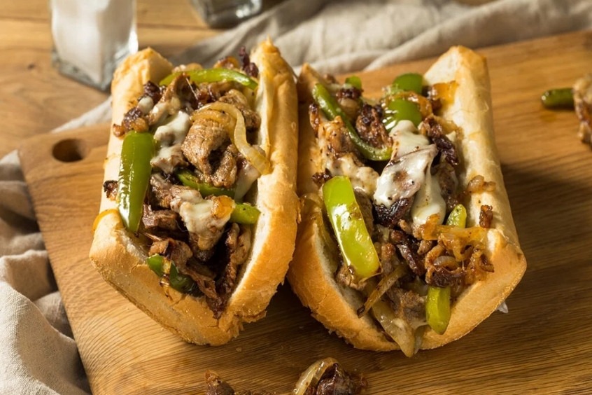 Philly cheesesteak - Món ăn nổi tiếng tại Philadelphia