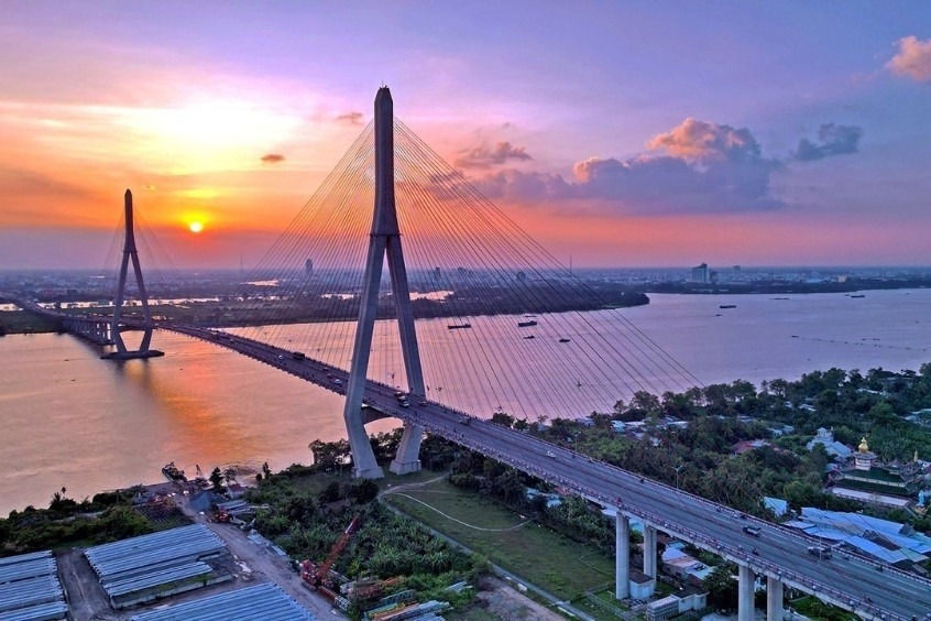 Vé máy bay từ Đà Nẵng đi Cần Thơ - Ngắm nhìn cầu Cần Thơ cây cầu dây văng dài nhất Đông Nam Á