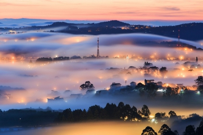 Vé máy bay từ Đà Nẵng đi Đà Lạt - Đà Lạt có khí hậu mát mẻ quanh năm, được mệnh danh là thành phố ngàn hoa