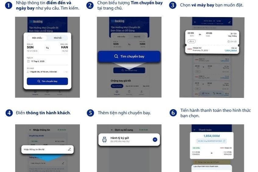 Quy trình đặt vé máy bay đi Austin nhanh chóng và thuận tiện tại 190 Booking