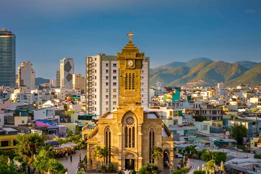 Nhà thờ Núi Chánh Tòa Kitô Vua công trình kiến trúc độc đáo tại Nha Trang