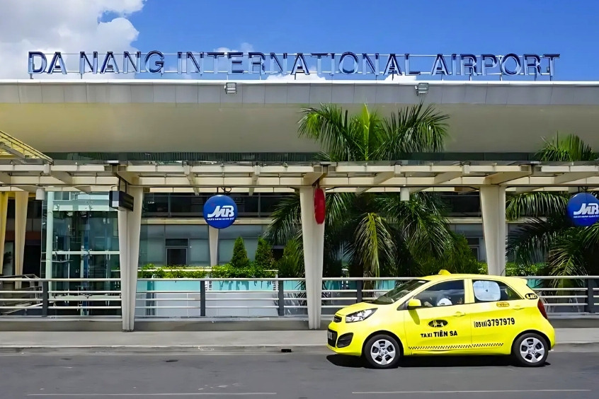 Di chuyển từ sân bay Đà Nẵng về trung tâm thành phố với taxi Tiên Sa