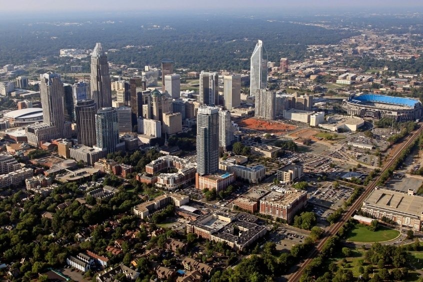 Vé máy bay đi Charlotte - Tham quan sân vận động Bank of America