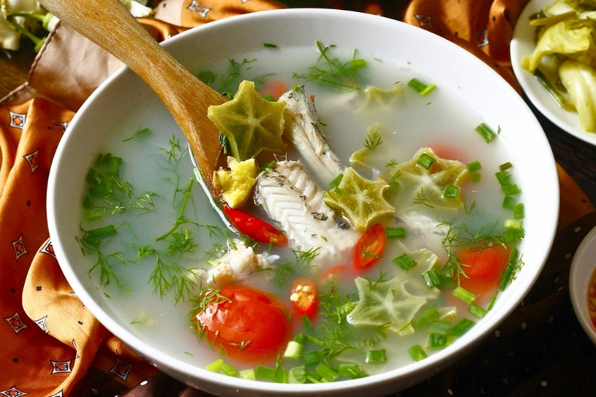 Cá khoai nấu canh chua thanh mát đặc sản Quảng Bình