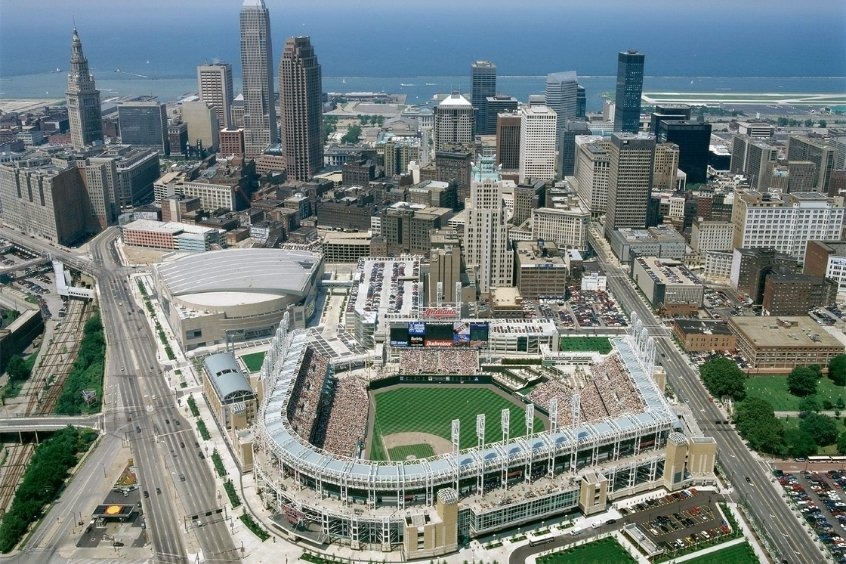 Sân vận động Progressive Field - Sân bóng chày nổi tiếng ở Cleveland