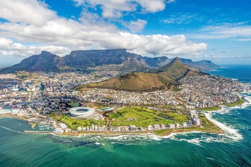 Vé máy bay từ TP. Hồ Chí Minh đi Cape Town - Ngắm nhìn toàn cảnh thành phố Cape Town