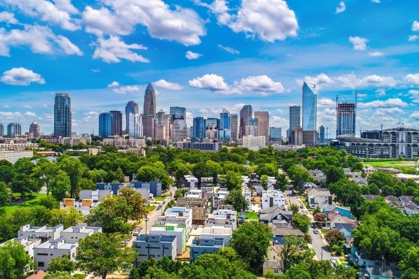 Charlotte là thành phố đông dân nhất ở North Carolina