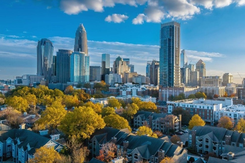 Vé máy bay từ TP. Hồ Chí Minh đi Charlotte - Ngắm nhìn Charlotte rực rỡ trong sắc thu