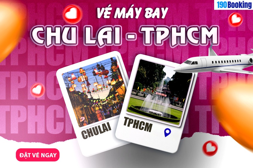 vé máy bay từ Chu Lai đi Sài Gòn
