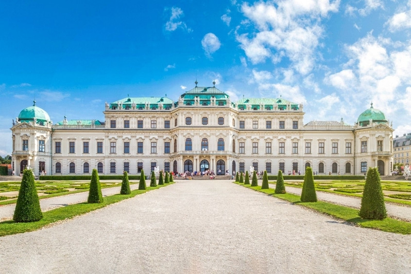 Cung điện Belvedere ở Vienna