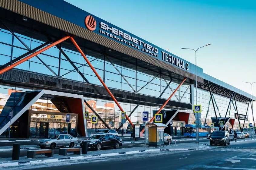 Sân bay quốc tế Sheremetyevo ở Moscow hiện đại sầm uất phục vụ hàng triệu lượt khách mỗi năm