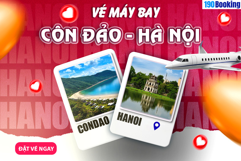 vé máy bay từ Côn Đảo đi Hà Nội