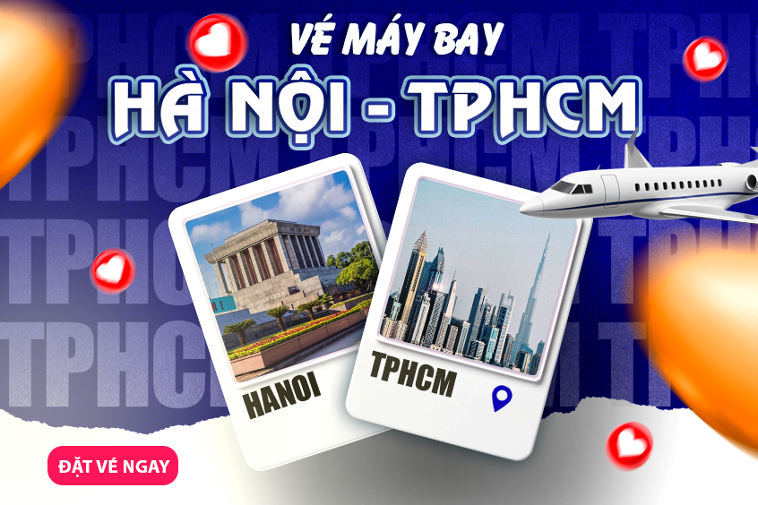 Vé máy bay từ Hà Nội đi Tp. Hồ Chí Minh