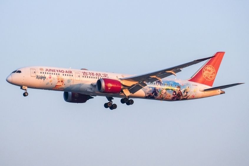 Juneyao Airlines - Hãng hàng không khai thác chuyến bay đi Thượng Hải 