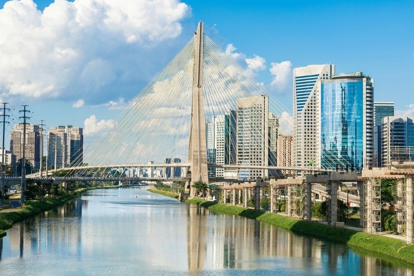 Vé máy bay từ Tp. Hồ Chí Minh đi Sao Paulo - Cầu Octávio Frias de Oliveira là biểu tượng của thành phố 