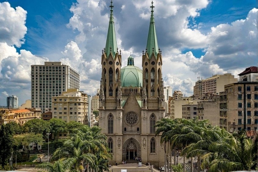 Nhà thờ chính tòa São Paulo - Một trong những nhà thờ lớn và đẹp nhất Brazil 