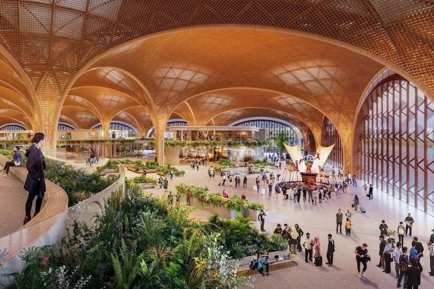 Sân bay quốc tế Techo - Khung cảnh nhộn nhịp bên trong sân bay