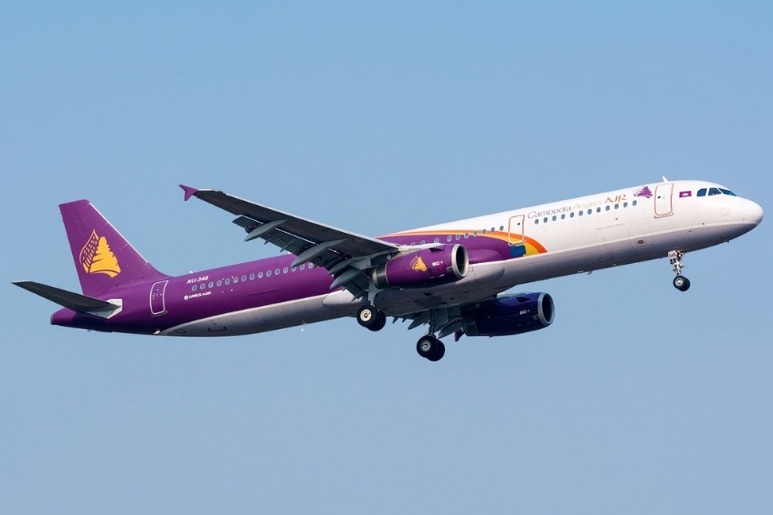 Cambodia Angkor Ai - Hãng hàng không khai thác chuyến bay từ Phnom Penh đi TP. Hồ Chí Minh