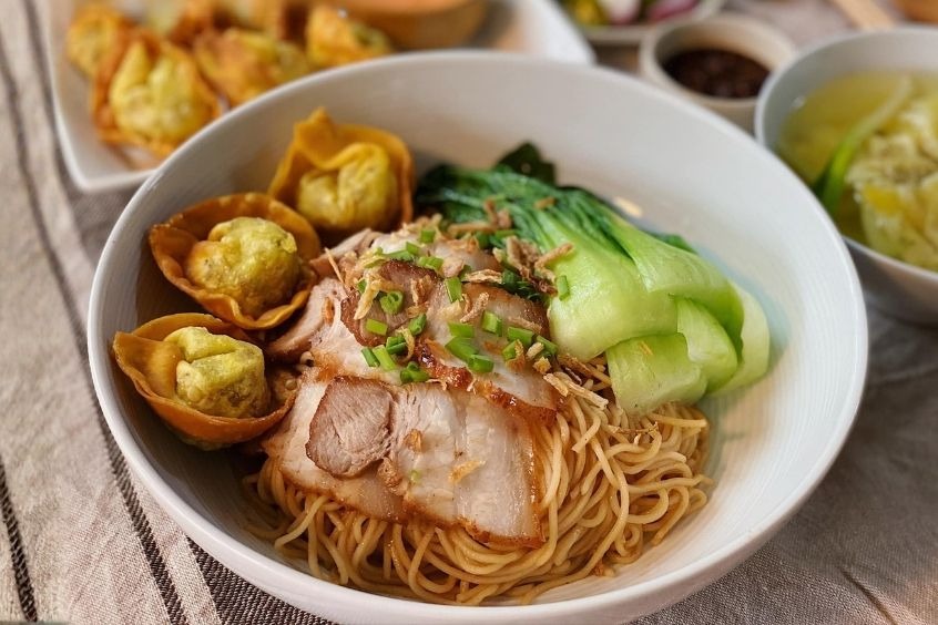 Mì hoành thánh - Món ăn có nguồn gốc từ Quảng Đông 